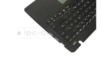 Keyboard incl. topcase DE (german) black/black original suitable for Asus VivoBook F200MA