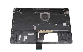 Keyboard incl. topcase DE (german) black/black original suitable for HP 15s-fq2000