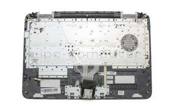 Keyboard incl. topcase DE (german) black/black original suitable for HP Pavilion X360 13-a000