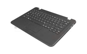 Keyboard incl. topcase DE (german) black/black original suitable for Lenovo 100e Winbook (81CY)