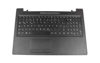 Keyboard incl. topcase DE (german) black/black original suitable for Lenovo IdeaPad 110-15IBR (80T7/80W2)