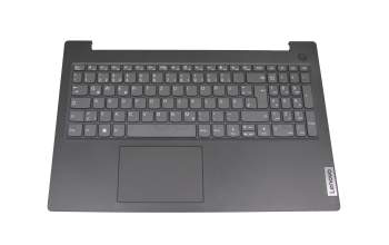 Keyboard incl. topcase DE (german) black/black original suitable for Lenovo V15 G3 IAP (82TT/82UM)