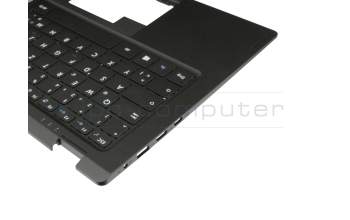 Keyboard incl. topcase DE (german) black/black original suitable for Medion Akoya E3222 (YS13G)