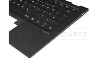 Keyboard incl. topcase DE (german) black/black original suitable for Medion Akoya E3222 (YS13G)
