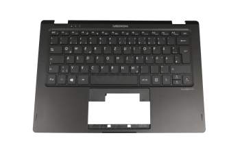 Keyboard incl. topcase DE (german) black/black original suitable for Medion Akoya E3223 (YS13G)