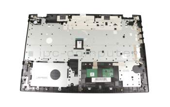 Keyboard incl. topcase DE (german) black/black original suitable for Medion Akoya P6687 (F15KKR)