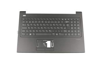 Keyboard incl. topcase DE (german) black/black original suitable for Medion Akoya S6219 (NSBW1502)
