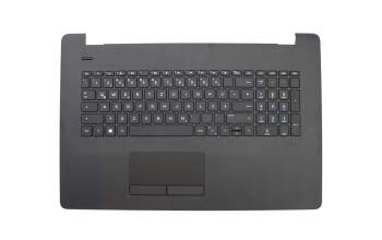 Keyboard incl. topcase DE (german) black/black with a coarse pattern original suitable for HP 17-bs500