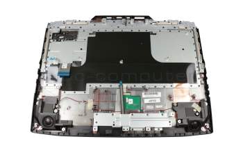 Keyboard incl. topcase DE (german) black/black with backlight - with speakers - original suitable for Asus ROG G703VI