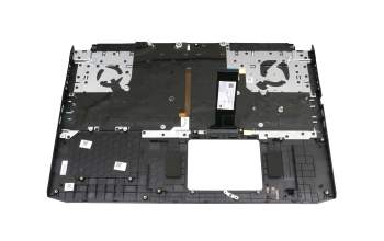 Keyboard incl. topcase DE (german) black/black with backlight (GTX 1660/RTX 2060) original suitable for Acer Nitro 5 (AN517-52)