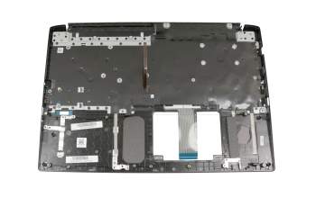 Keyboard incl. topcase DE (german) black/black with backlight original suitable for Acer Aspire 7 (A715-74G)