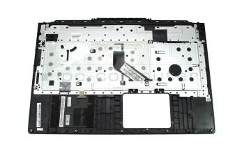 Keyboard incl. topcase DE (german) black/black with backlight original suitable for Acer Aspire V 17 Nitro (VN7-791)