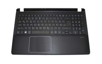 Keyboard incl. topcase DE (german) black/black with backlight original suitable for Acer Aspire V5-552G