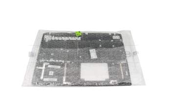 Keyboard incl. topcase DE (german) black/black with backlight original suitable for Acer ConceptD 3 Pro (CN315-71P)