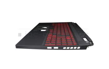 Keyboard incl. topcase DE (german) black/black with backlight original suitable for Acer Nitro 5 (AN515-58)