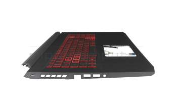 Keyboard incl. topcase DE (german) black/black with backlight original suitable for Acer Nitro 5 (AN517-52)