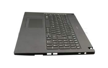 Keyboard incl. topcase DE (german) black/black with backlight original suitable for Acer TravelMate P2 (P2510-G2-MG)