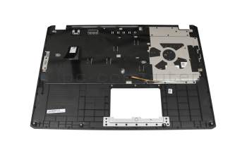 Keyboard incl. topcase DE (german) black/black with backlight original suitable for Asus M570DD