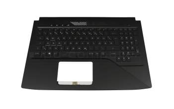 Keyboard incl. topcase DE (german) black/black with backlight original suitable for Asus ROG Strix GL503VD