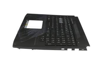 Keyboard incl. topcase DE (german) black/black with backlight original suitable for Asus ROG Strix GL503VM