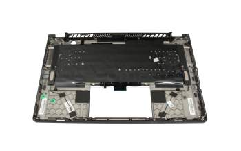 Keyboard incl. topcase DE (german) black/black with backlight original suitable for Asus ROG Zephyrus M16 GU603ZM