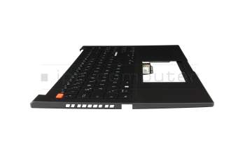 Keyboard incl. topcase DE (german) black/black with backlight original suitable for Asus VivoBook S 15 K3502ZA