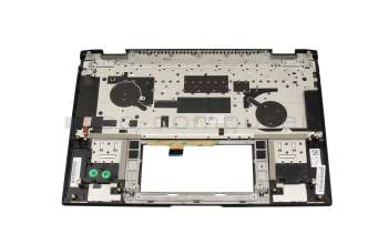 Keyboard incl. topcase DE (german) black/black with backlight original suitable for Asus ZenBook Flip 14 UN5401QA