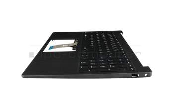 Keyboard incl. topcase DE (german) black/black with backlight original suitable for HP 15-fd1000