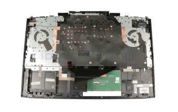 Keyboard incl. topcase DE (german) black/black with backlight original suitable for HP Omen 15-dc0000