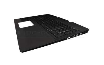 Keyboard incl. topcase DE (german) black/black with backlight original suitable for HP Omen 17-cb0000