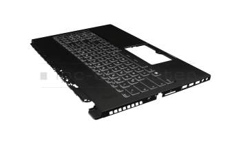 Keyboard incl. topcase DE (german) black/black with backlight original suitable for MSI GS63 Stealth Pro 7RE (MS-16K4)
