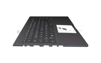 Keyboard incl. topcase DE (german) black/blue original suitable for Asus Expertbook L1 L1501CDA