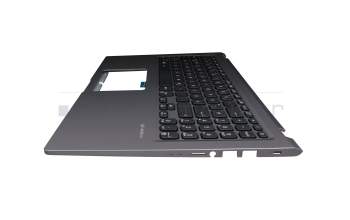 Keyboard incl. topcase DE (german) black/grey (SD) original suitable for Asus ExpertBook P1 P1511CEA