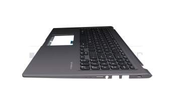 Keyboard incl. topcase DE (german) black/grey (SD) original suitable for Asus VivoBook 15 R565EA