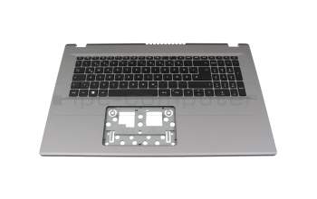 Keyboard incl. topcase DE (german) black/grey original suitable for Acer Aspire 3 (A317-55P)