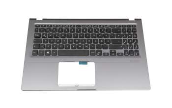 Keyboard incl. topcase DE (german) black/grey original suitable for Asus ExpertBook P1 P1511CEA