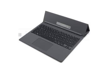 Keyboard incl. topcase DE (german) black/grey original suitable for Asus Transformer 3 T305CA
