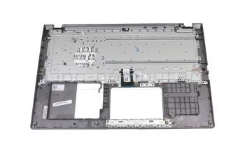 Keyboard incl. topcase DE (german) black/grey original suitable for Asus VivoBook 15 F509FA