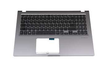 Keyboard incl. topcase DE (german) black/grey original suitable for Asus VivoBook 15 F515JP