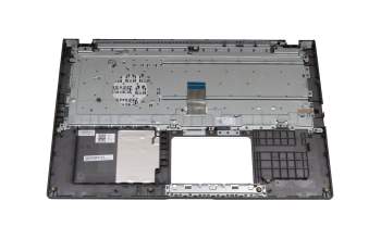 Keyboard incl. topcase DE (german) black/grey original suitable for Asus VivoBook 15 X509UA