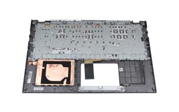Keyboard incl. topcase DE (german) black/grey original suitable for Asus VivoBook 15 X512FB