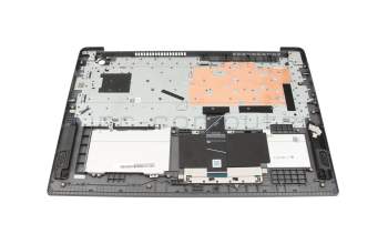 Keyboard incl. topcase DE (german) black/grey original suitable for Lenovo IdeaPad 3-17ABA7 (82RQ)