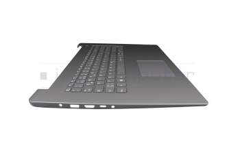 Keyboard incl. topcase DE (german) black/grey original suitable for Lenovo IdeaPad 3-17ALC6 (82KV)