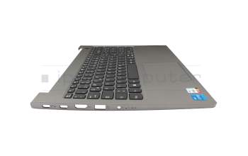 Keyboard incl. topcase DE (german) black/grey original suitable for Lenovo ThinkBook 15 G2 ITL (20VE)
