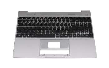 Keyboard incl. topcase DE (german) black/grey original suitable for Medion Akoya E15411/ E15412 (NS15TG)