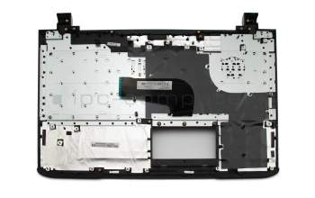 Keyboard incl. topcase DE (german) black/grey original suitable for Medion Akoya S6611T