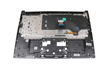 Keyboard incl. topcase DE (german) black/grey with backlight original suitable for Acer Chromebook 514 (CB514-1H)