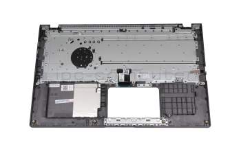 Keyboard incl. topcase DE (german) black/grey with backlight original suitable for Asus ExpertBook P1 P1510CJA
