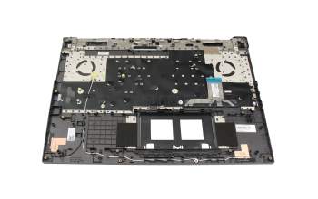 Keyboard incl. topcase DE (german) black/grey with backlight original suitable for Asus G713PU