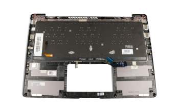 Keyboard incl. topcase DE (german) black/grey with backlight original suitable for Asus ZenBook 13 UX331UA